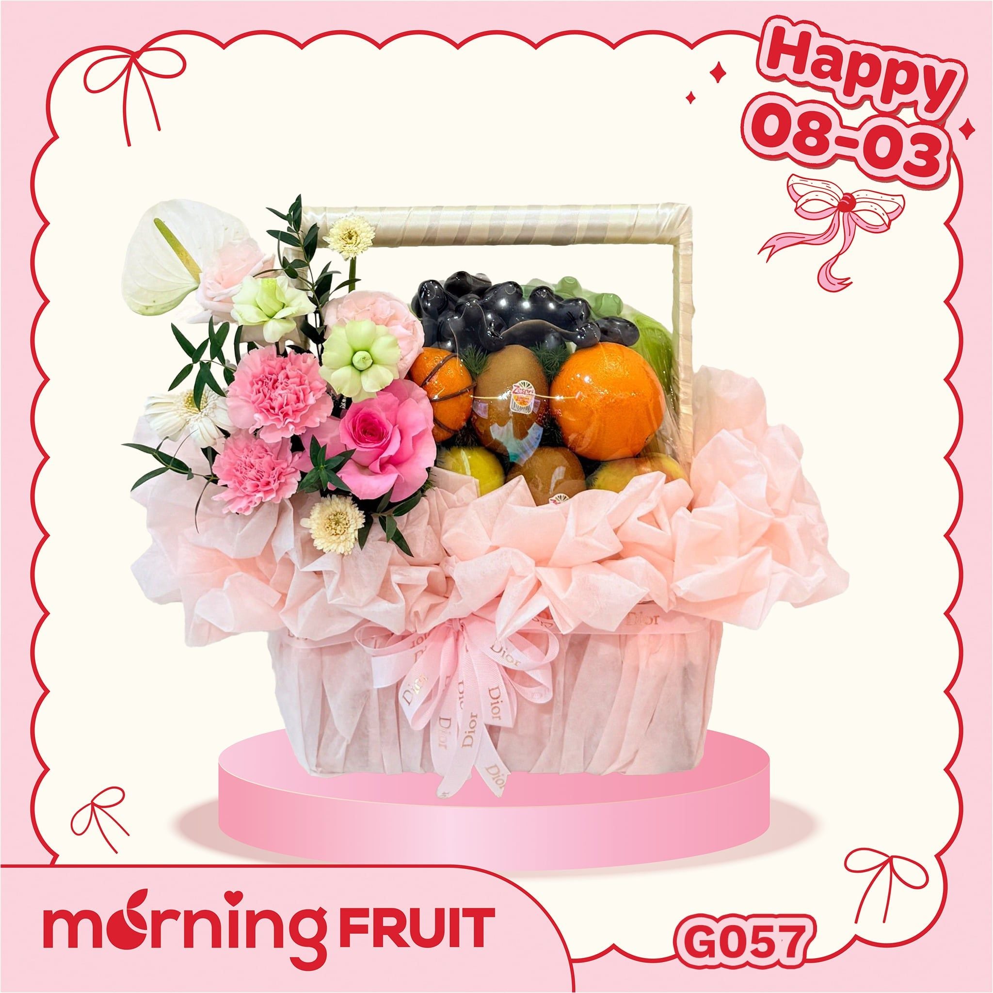 Giỏ trái cây quà tặng G057